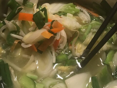 具たくさん　作り置き　野菜スープ